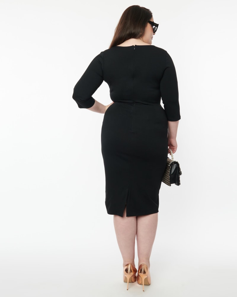 Plus size wiggle dress hotsell